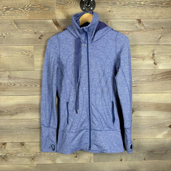 Lululemon Stride Jacket Purple Heathered Royalty - Picture 3 of 7